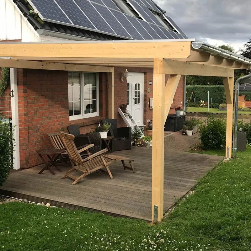 Terrassendach - individuell geplant und gebaut vom Terrassenbauer